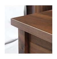 Sauder River Ranch Night Stand, Grand Walnut finish