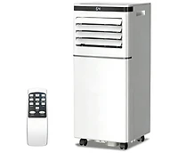 Antartic Star 8000 Btu Portable Air Conditioner, Compact Ac Unit with Remote, Adjustable Thermostat, Sleep Mode, 24H Timer, Window Kit