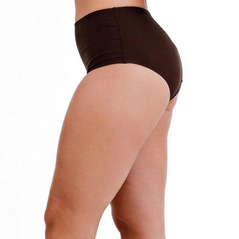 Calypsa Women's High-Waisted Bikini Bottom