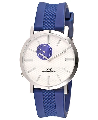 Porsamo Bleu Men's Bennett Silicone Band Watch 1461FBER
