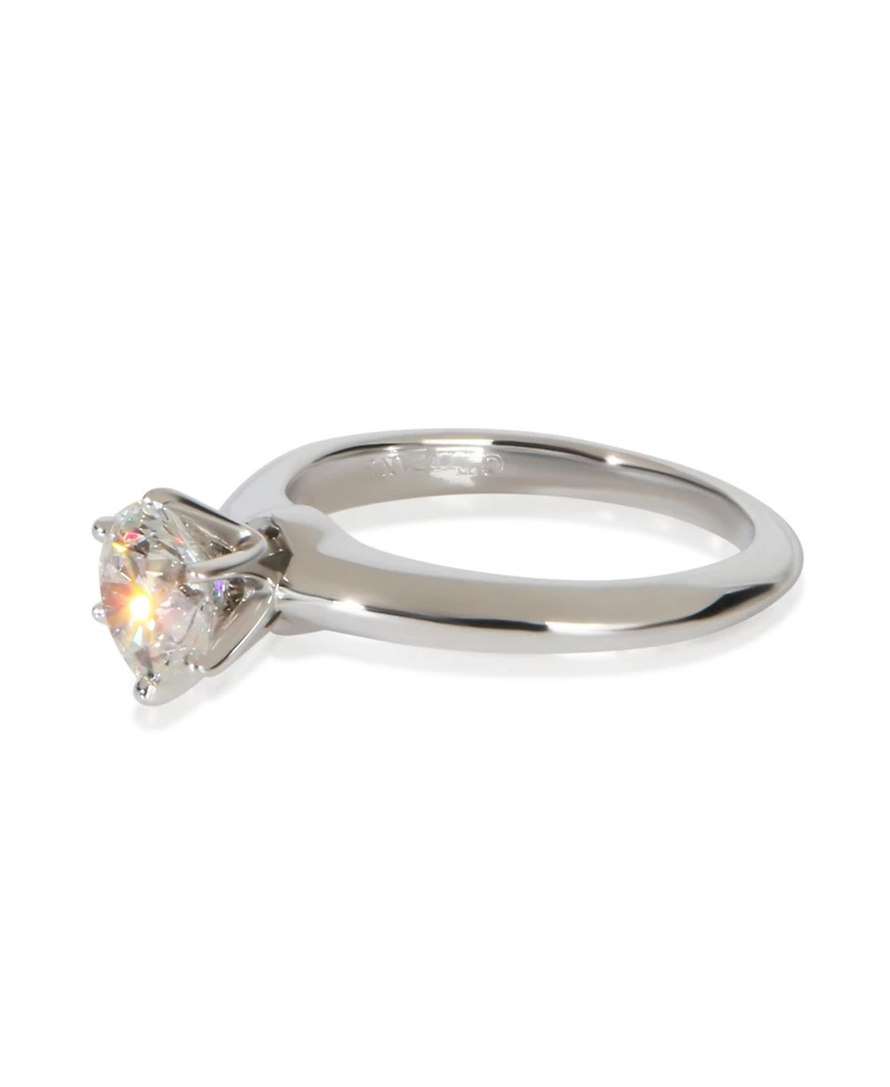 Pre-Owned Tiffany & Co 0.97 ct Round Brilliant Diamond Engagement Ring