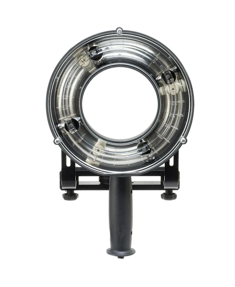 Hensel Ringflash 3000-xs, 3000 Watt Second Flash Head with Built-in Camera Mount, Attached 16.5' Cable