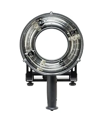 Hensel Ringflash 3000-xs, 3000 Watt Second Flash Head with Built-in Camera Mount, Attached 16.5' Cable