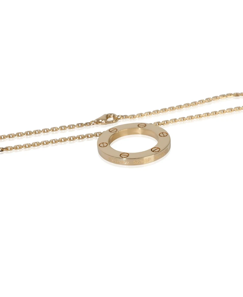 Pre-Owned Cartier Yellow Gold Love Necklace