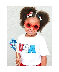 Sweet Wink Little and Big Girls Patriotic Pop Clip Set
