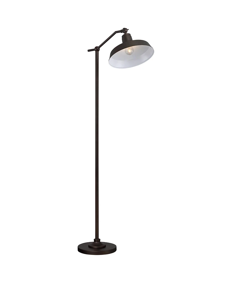 360 Lighting Kayne Farmhouse Rustic 61" Tall Standing Floor Lamps Set of 2 Lights Downbridge Adjustable