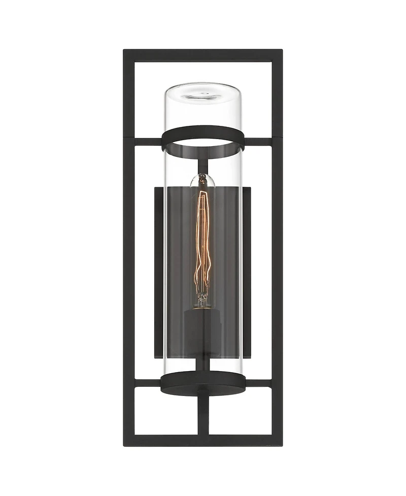 Possini Euro Design Castello High Modern Outdoor Wall Light Fixture Mount Porch House Set of 2 Marine Grade Finish