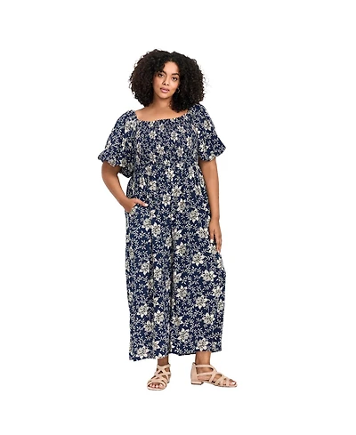 Avenue Women's Annabelle Print Jumpsuit