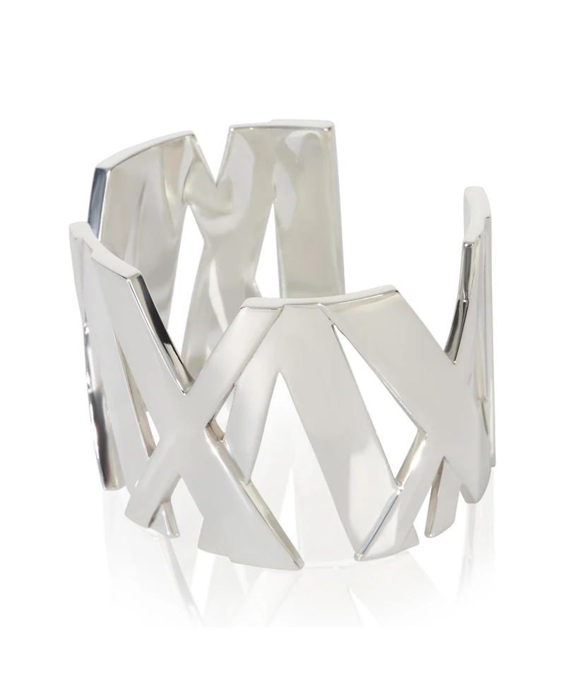 Pre-Owned Tiffany & Co Sterling Silver Atlas Wide Cuff Bracelet