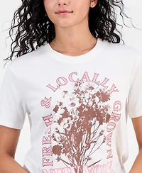 Self Esteen Juniors' New York Botanical Garden T-Shirt