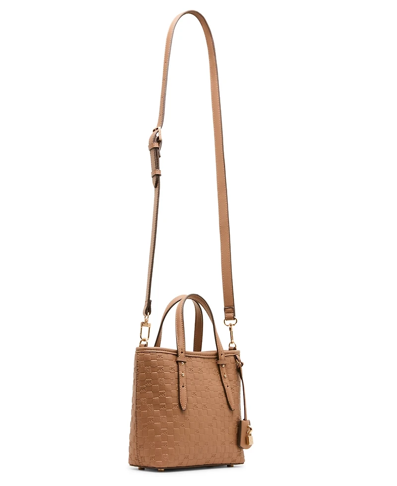 Anne Klein Embossed Mini Tote Handbag