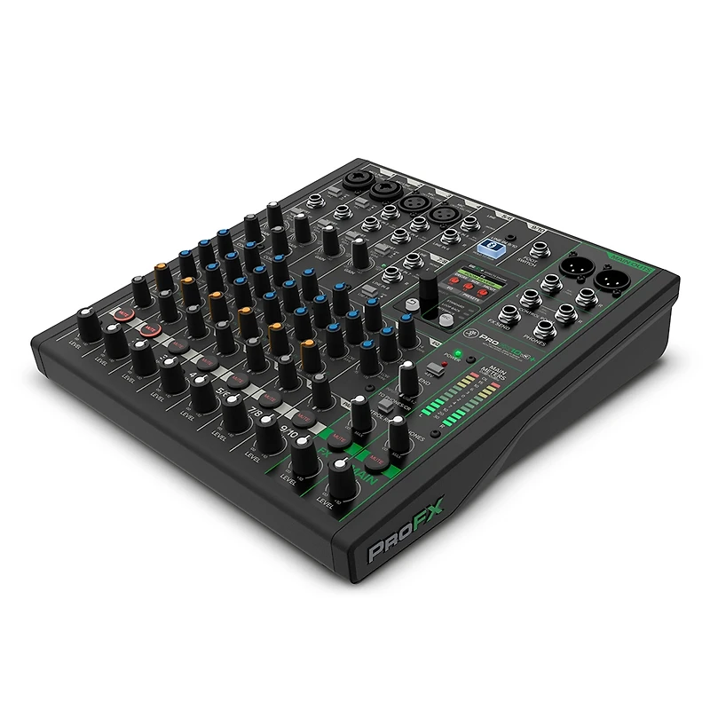 Mackie ProFX10v3+ 10-Channel Analog Mixer with Enhanced FX, Usb Recording Modes and Bluetooth