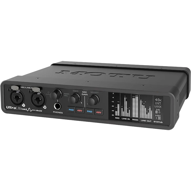 Motu UltraLite-mk5 18x22 Usb-c Audio/Midi Interface