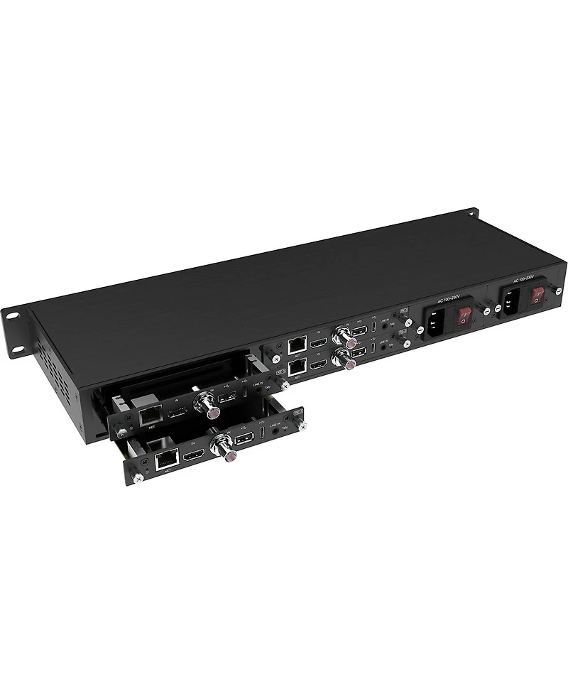 Kiloview Re-3 Dual-Channel 4K Uhd H.265/H.264 Hdmi/3G-sdi/Ndi|Hx Rackmount Encoding Card for Cradle Series Frame