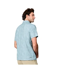 Free Country Men's SunFree Upf Printed Polo Shirt