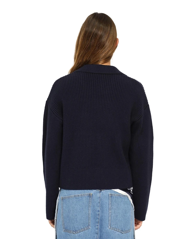 Belle & Bloom Women's Make It With You Buttoned Cardi Jacket