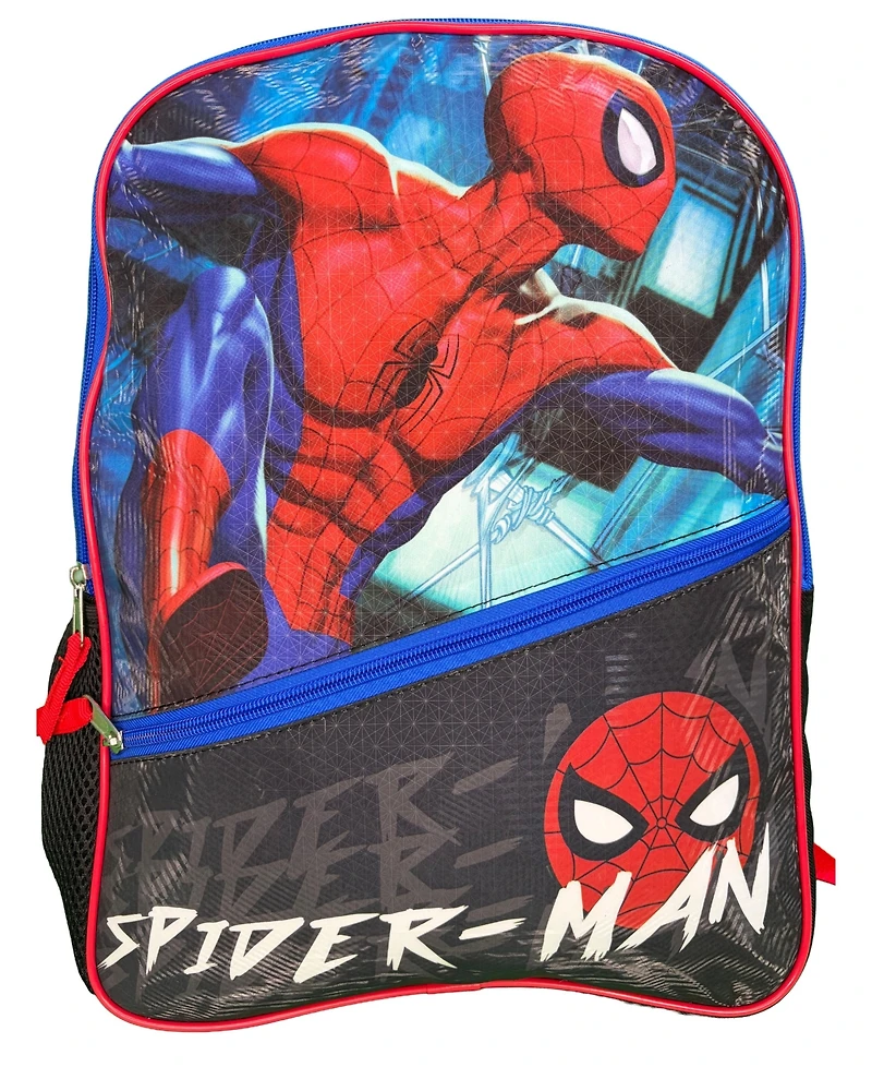 Spider-Man Marvel 16" Nylon School Backpack for Boys, with a front Pocket
