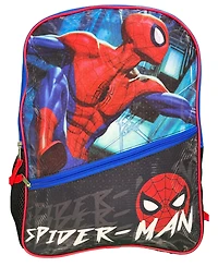 Spider-Man Marvel 16" Nylon School Backpack for Boys, with a front Pocket