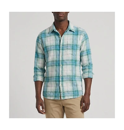 Surfside Supply Co. Men's Brian Twill Plaid Shirt