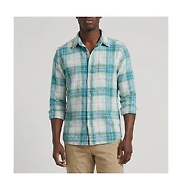Surfside Supply Co. Men's Brian Twill Plaid Shirt