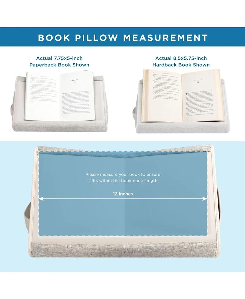 Lapgear Book Pillow