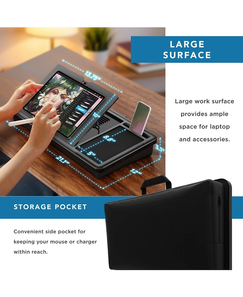 Lapgear Ergonomic Pro Lap Desk