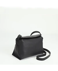 Susu Ivy Small Pebbled Leather Crossbody Bag Minimalist Shoulder Lightweight Everyday Purse for Women