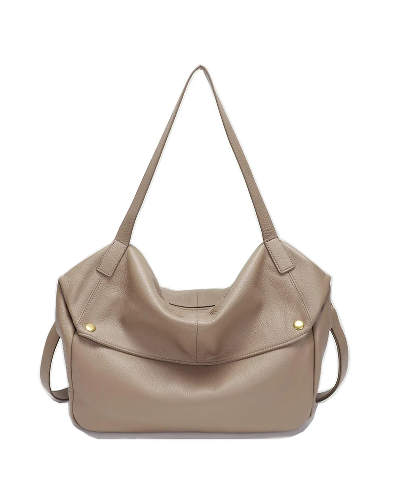 Susu Sia Large Pebbled Leather Hobo Bag Slouchy Shoulder Bag with Adjustable Crossbody Strap Soft Everyday Tote Purse for Women