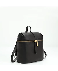 Susu Sutton Small Pebbled Leather Backpack Purse Top Handle Zipper Closure Travel Casual Bag for Women