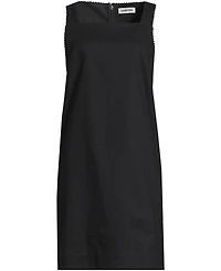 Lands' End Plus Linen Shift Above the Knee Dress