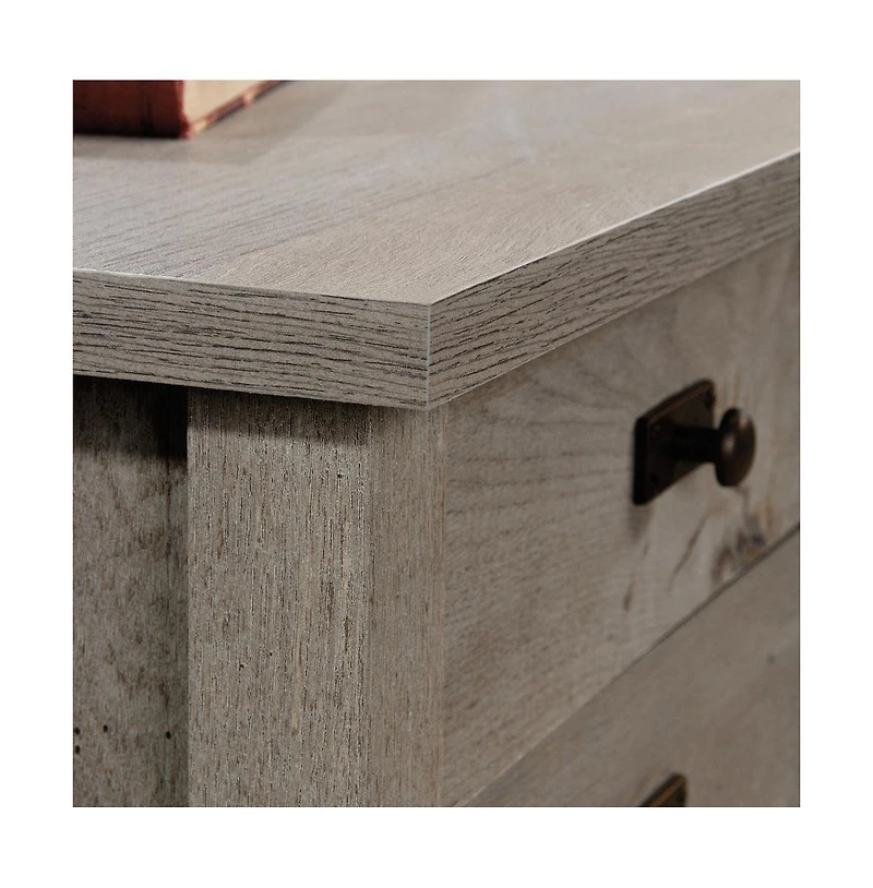 Sauder Cottage Road L Desk Oak finish