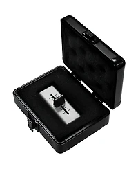 Odyssey Innovative Designs Krom Series Compact Utility Accessory Case with Interior Diced Foam and 5x3x1.5" Interior