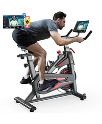 Harison Magnetic Exercise Bike for Home, 350 lbs Capacity, Adjustable with App