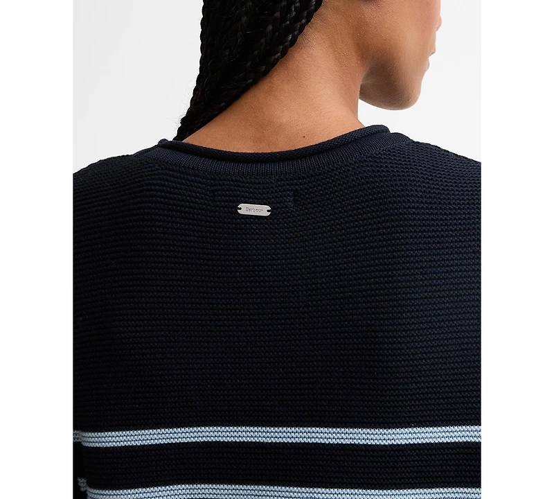 barbour hinton knitted jumper