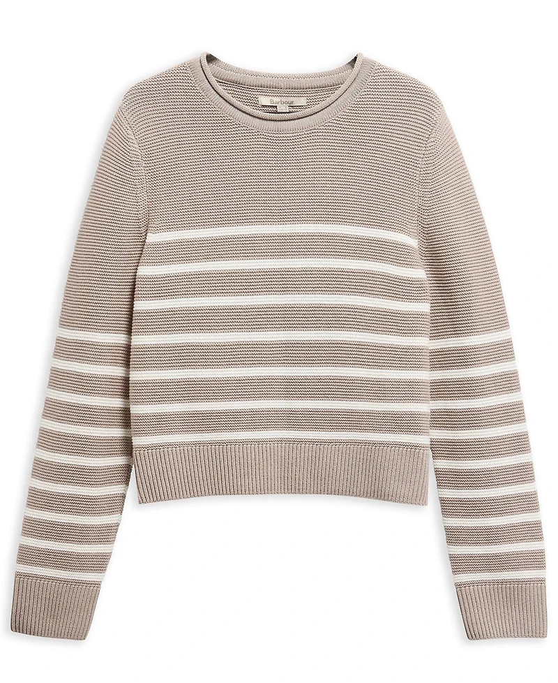 Barbour Women's Striped Crewneck Sweater