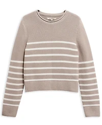 Barbour Women's Striped Crewneck Sweater