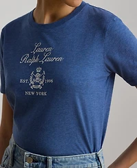 Lauren Ralph Women's Crewneck Short-Sleeve T-Shirt