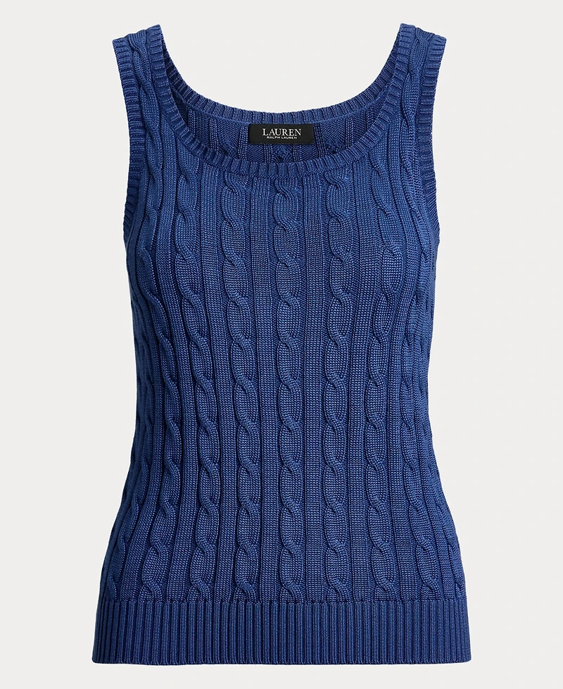 Lauren Ralph Women's Slim-Fit Sleeveless Sweater