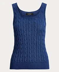 Lauren Ralph Women's Slim-Fit Sleeveless Sweater