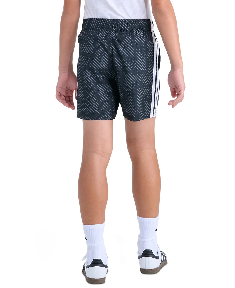 adidas Boys' 8-20 Elastic Waistband World Soccer Shorts