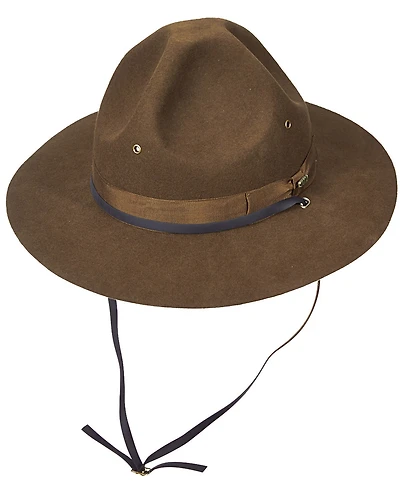 Scala Men's Wool Felt Campaign Hat