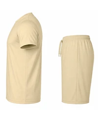 Galaxy By Harvic Men's Athletic T-Shirt and Shorts, 2-Piece Set