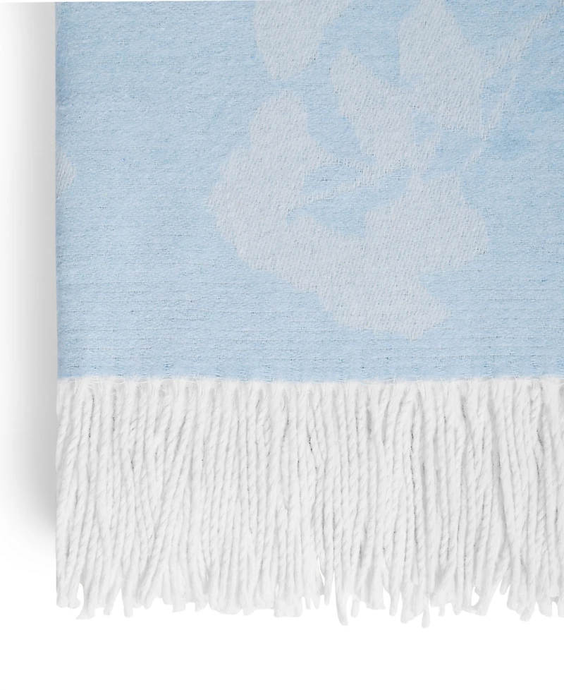 Michael Aram Butterfly Gingko Throw, 60" x 70"