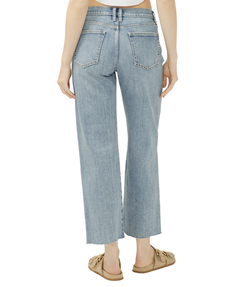 Silver Jeans Co. Women's Western Relaxed Straight Leg