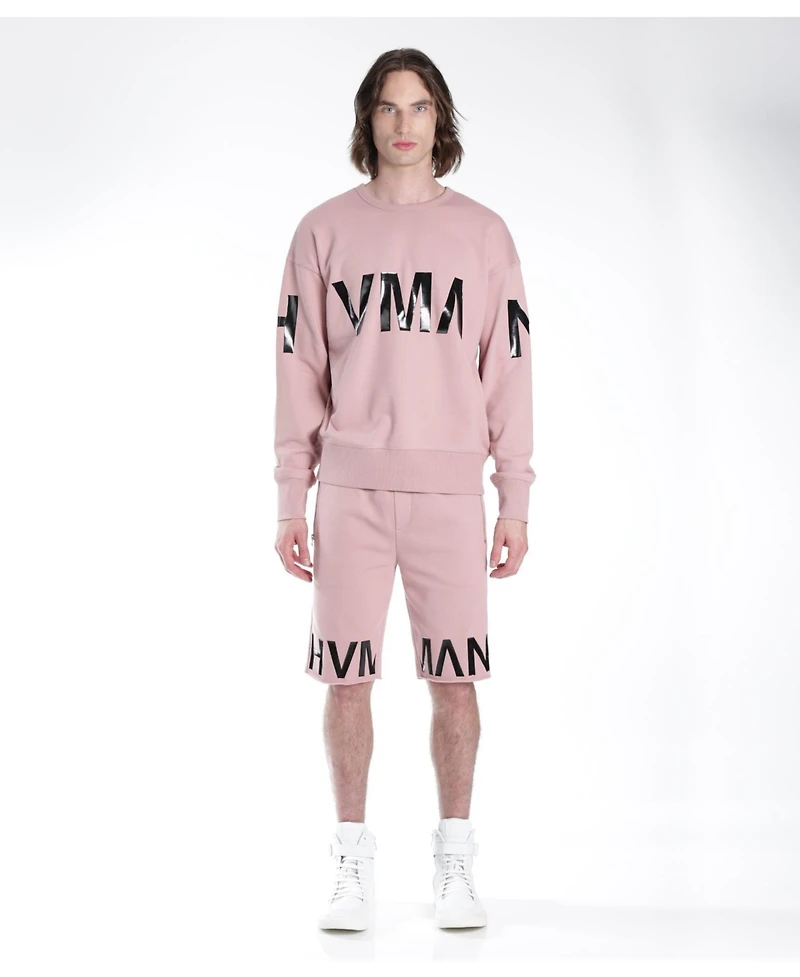 Hvman Chosen To Prevail x Cult Men's Men'sCrew Sweatshirt Dusty
