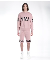 Hvman Chosen To Prevail x Cult Men's Men'sCrew Sweatshirt Dusty