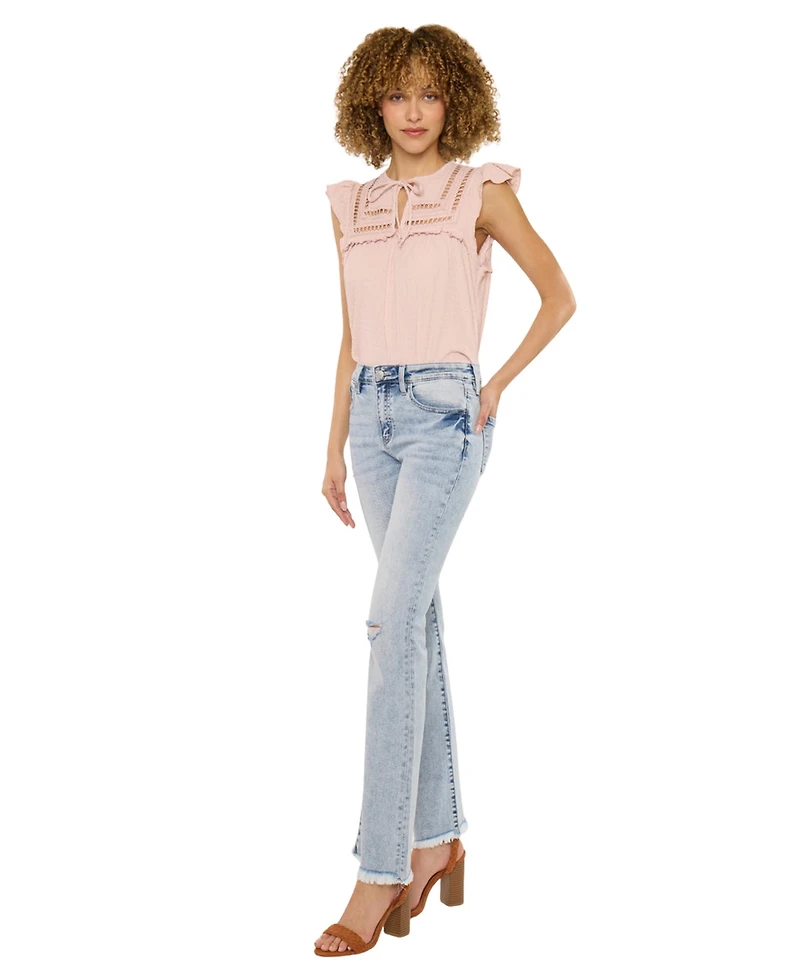KanCan Essential Women's Claire High-Rise Bootcut Jeans