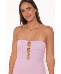 Petal and Pup Women's Bolton Strapless Maxi Dress