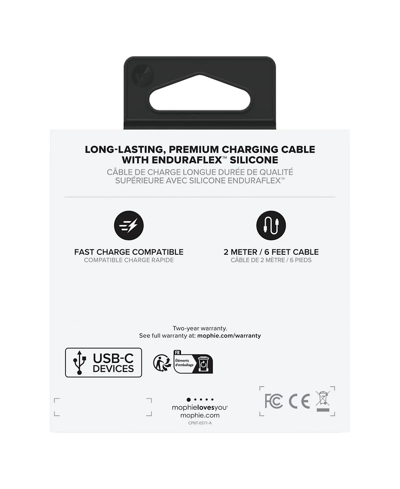 mophie Usb C to Usb C Cable 10ft
