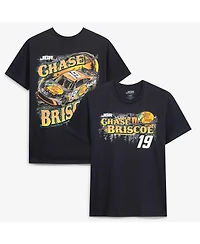 Joe Gibbs Racing Team Collection Men's Black Chase Briscoe 19 Bass Pro Shops T-Shirt